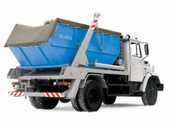 вывоз грунта самосвалом и  бункером 5-8 куб.м.